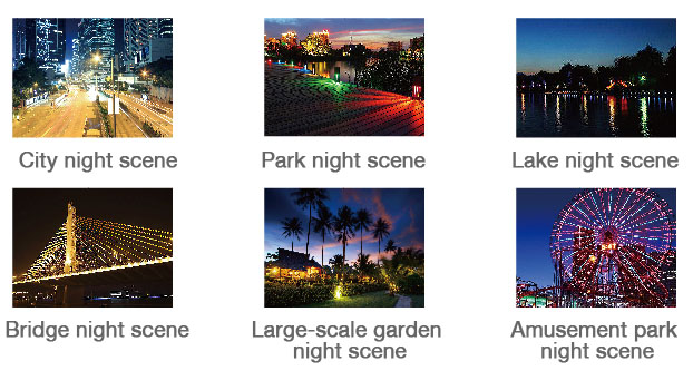 夜景照明应用场景
